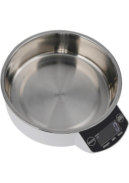 5 kg LCD Hassas Su ve Süt Ölçer Terazisi, Evcil Hayvan ve Sporcu Tartısı