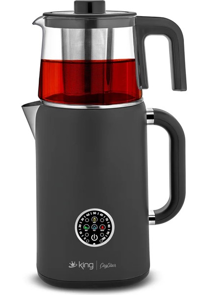 KCM387 Çaystar Dijital Çay Makinesi-Siyah fiyatları