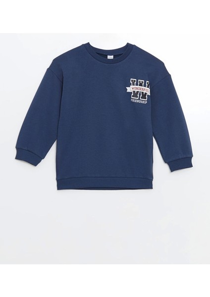 Lcw Kids Indigo Bisiklet Yaka Erkek Çocuk Sweatshirt ve Eşofman Alt 2'li fiyatları