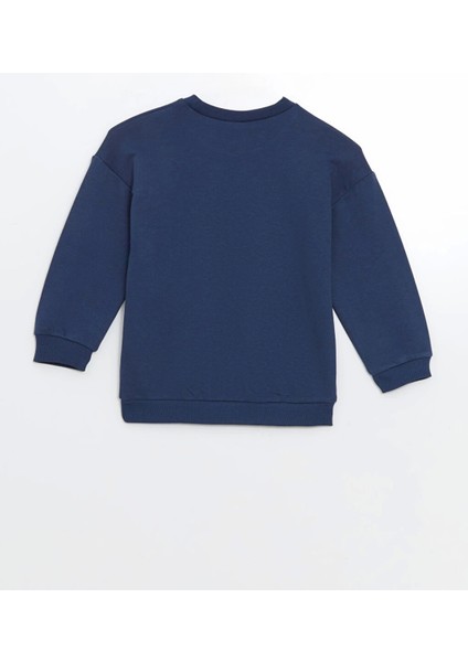 Lcw Kids Indigo Bisiklet Yaka Erkek Çocuk Sweatshirt ve Eşofman Alt 2'li modelleri