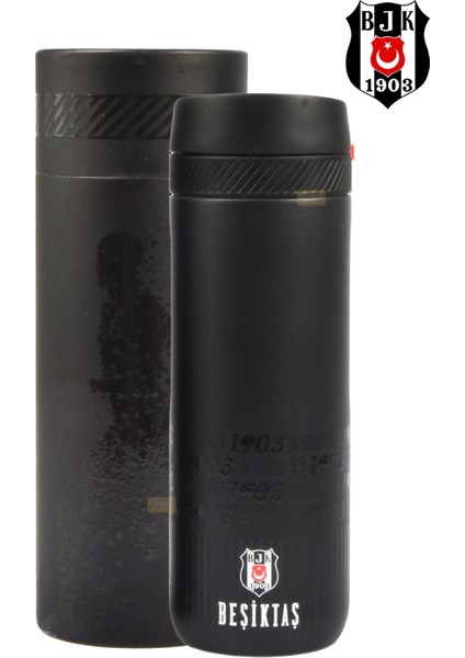 Resmi Lisanslı 550ML Rahat Içim Çift Katmanlı Paslanmaz Çelik Termos 6 Saat Sıcak Soğuk Premium Kutu