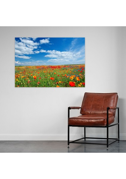 Claude Monet Gelincik Tarlası Kanvas Tablo - Duvar Sanatı Ev Dekorasyonu fiyatları