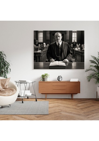 Adalet ve Düzen Kanvas Tablo - Adalet Yasalar Ev Dekorasyonu modelleri