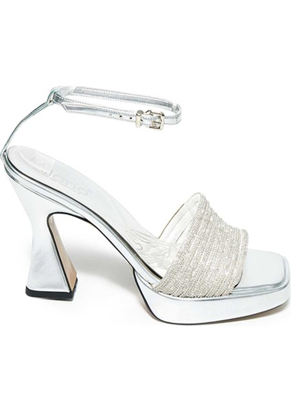 Taşlı Neolit Taban Kalın Topuklu Ayakkabı 331-887 Kadın Ayakkabı