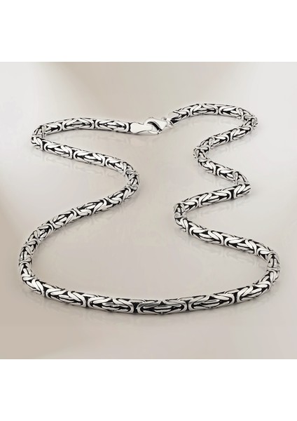 925 Ayar Gümüş Erkek Kral Zincir 2.8mm Kararma Yapmaz fırsatları