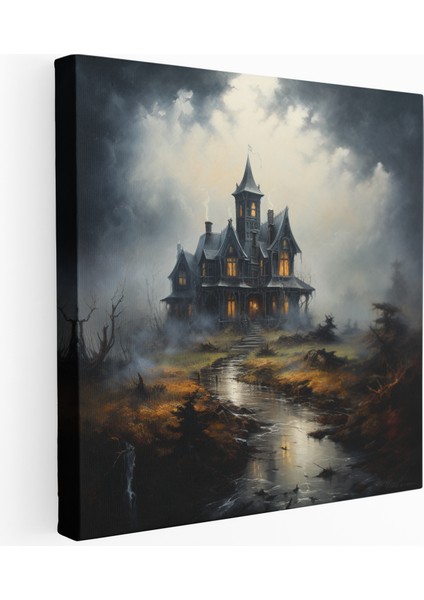 Sisli Çayırlar Malikanesi Kanvas Tablo