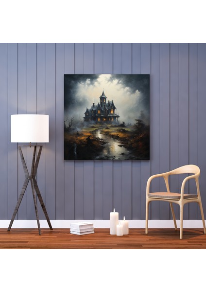 Sisli Çayırlar Malikanesi Kanvas Tablo fiyatları