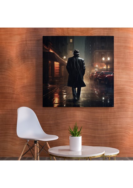 Yağmurlu Sokaklar Kanvas Tablo fiyatları