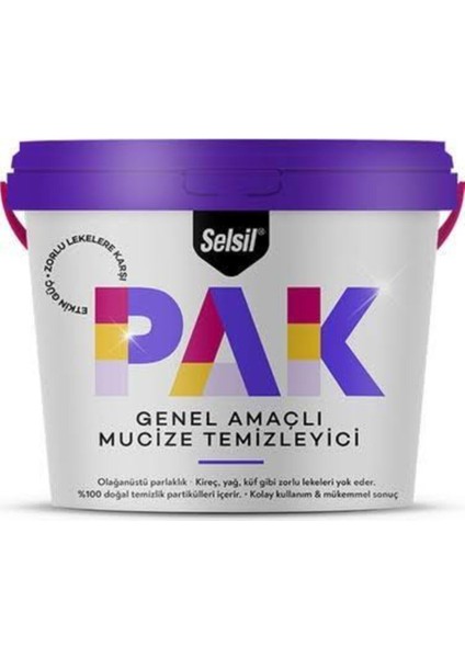 Pak Mucizevi Temizleyici 500 gr