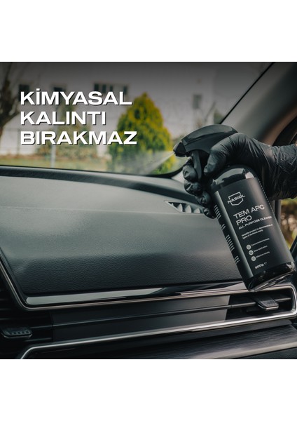 Tem Apc Pro Araç içi Çok Amaçlı Konsantre Temizleyici-500gr-Koltuk,Döşeme,Plastik Temizleyici