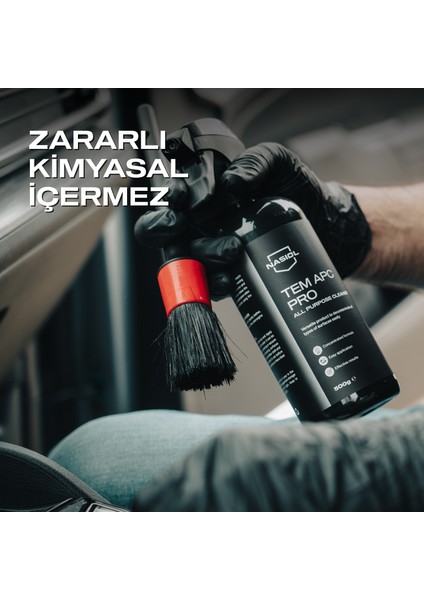 Tem Apc Pro Araç içi Çok Amaçlı Konsantre Temizleyici-500gr-Koltuk,Döşeme,Plastik Temizleyici