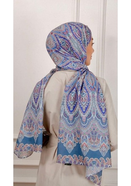 Lo'cella Desenli Pamuk Vual Şal modelleri