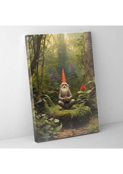 Cüce Kanvas Tablo - Klasik Yağlı Boya - Ev Dekorasyonu