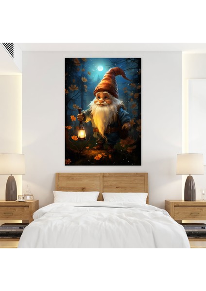 Gnomy Wall Art - Ev Dekorasyonu Kanvas Tablo Harika modelleri
