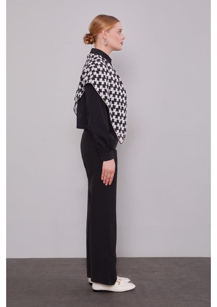 Siyah Cepli Pantolon modelleri