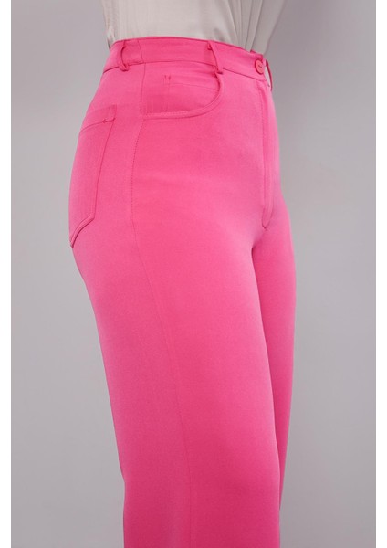 Fuşya Cepli Pantolon fırsatları