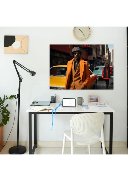 Harlem Sokak Fotoğrafçılığı Kanvas Tablo - Yüksek Kaliteli Duvar Sanatı - Harlem Duvar Sanatı Duvar Dekorasyonu fiyatları