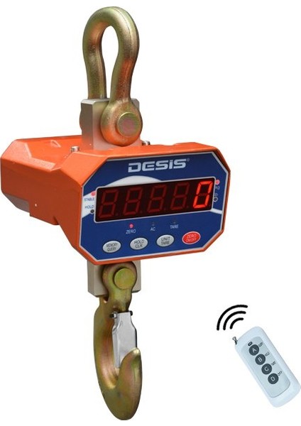 Ocs-A Dijital Vinç Baskülü - Hassasiyet:2 Kg. Max: 5 Ton.