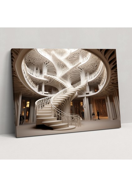 Hipnoz Duvar Sanatı - Sonsuzluk Temalı Kanvas Tablo