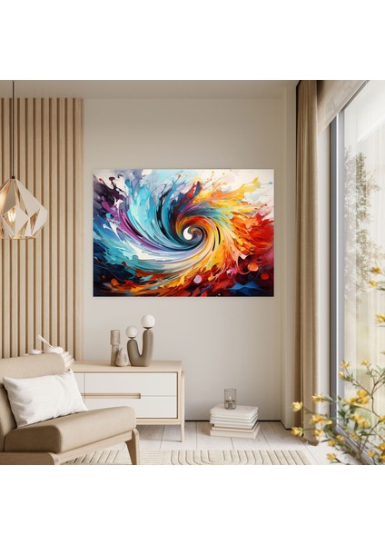 Hipnoz Kanvas Tablo - Soyut Sanat Duvar Sanatı Girdap Deseni fiyatları