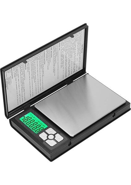 Notebook Kapaklı Cep Terazisi 0.01GR / 500GR