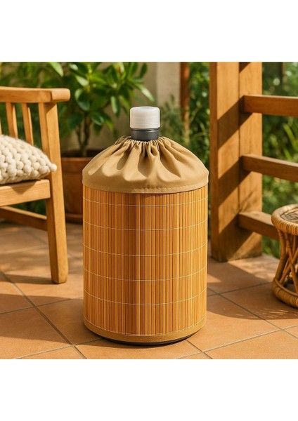 Hasır Bambu Damacana Kılıfı Hasır Damacana Örtüsü 53X42CM fiyatları