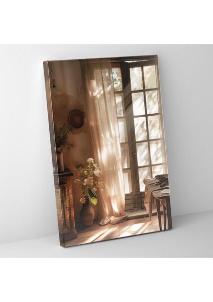 Johannes Vermeer Yumuşak Işık Duvar Dekorasyonu - Johannes Vermeer Ev Dekorasyonu Kanvas Tablo Duvar Dekorasyonu