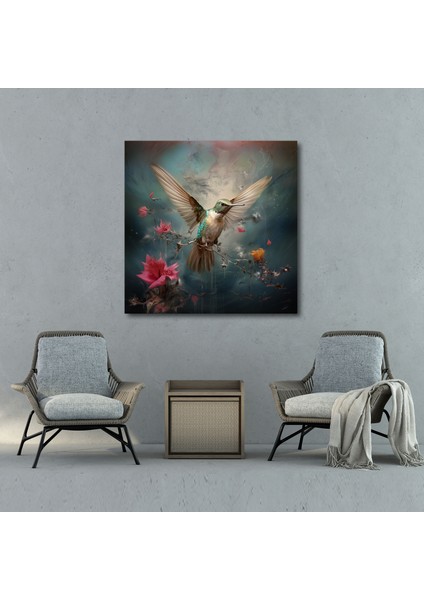 Çiçek Desenli Kanvas Tablo - Oturma Odası Dekorasyonu Için Şık Bir Dokunuş fiyatları