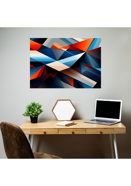 Hipnoz Geometrik Kanvas Tablo - Hipnoz Optik Yanılsama Geometrik Soyut Sanat modelleri