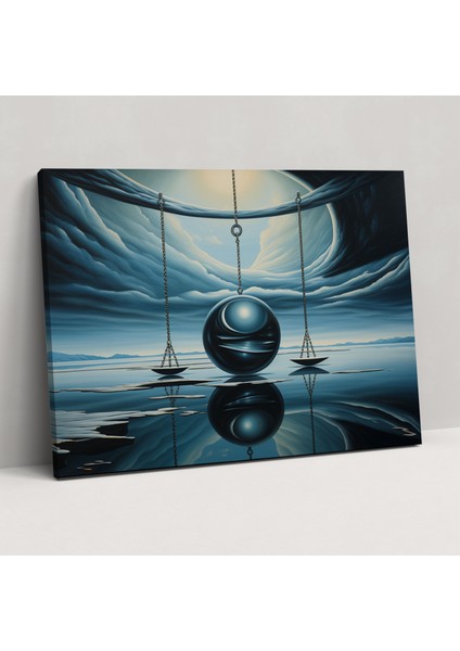 Hipnoz Kanvas Duvar Sanatı - Hipnoz Sallanan Saat Duvar Sanatı