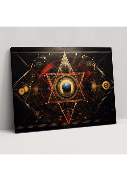 Illuminati Kanvas Tablo - Duvar Sanatı Duvar Dekorasyonu