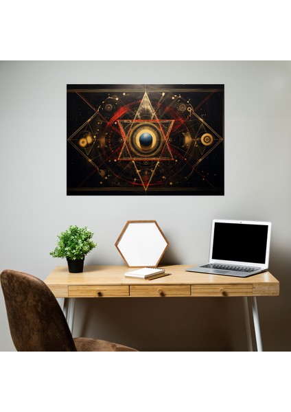 Illuminati Kanvas Tablo - Duvar Sanatı Duvar Dekorasyonu fiyatları