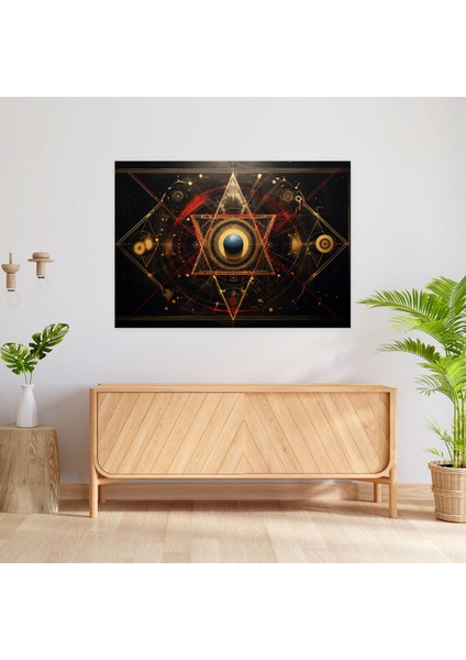 Illuminati Kanvas Tablo - Duvar Sanatı Duvar Dekorasyonu modelleri