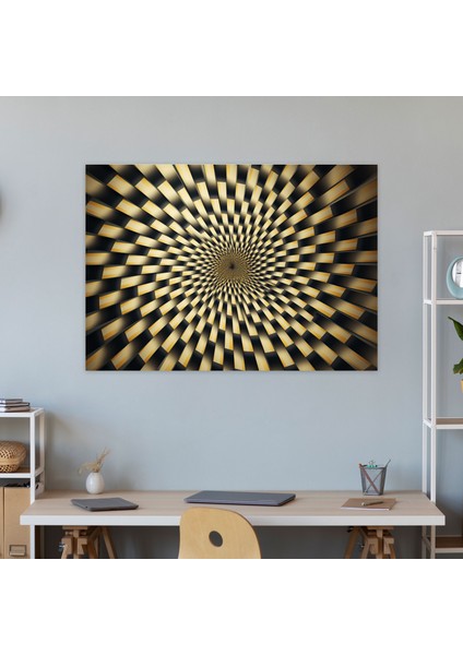 Hipnoz Duvar Sanatı - Hipnoz Hipnotik Geometrik Desenler Kanvas modelleri