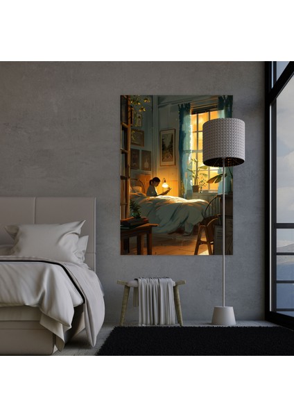 Johannes Vermeer Tablo Sanatı - Kanvas Tablo Duvar Dekorasyonu fiyatları