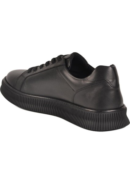 Walkway 2516 M ( Büyük Numara ) Siyah Hakiki Deri Erkek Günlük Ayakkabı fırsatları