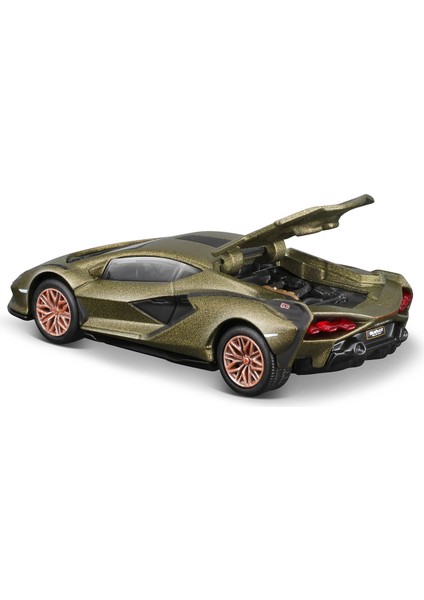 1:64 Speed Icons - Lamborghini Sian Fkp 37 Metalik Yeşil modelleri