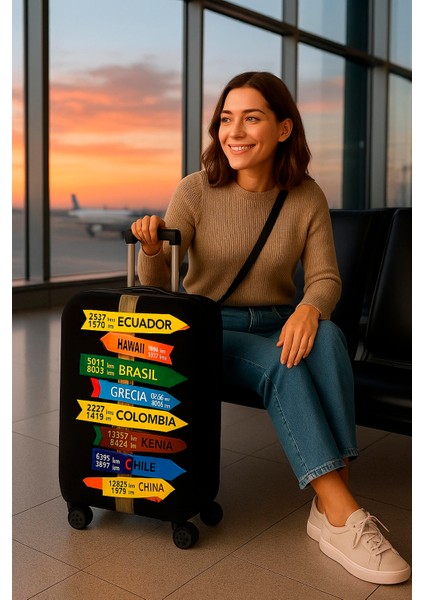 Valiz Kılıfı Bavul Koruyucu modelleri