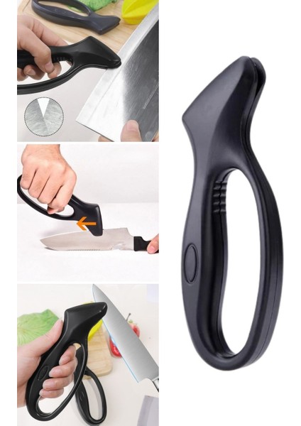 Paslanmaz Çelik Ergonomik Bıçak Bileme Aleti, Pratik ve Kullanışlı fiyatları