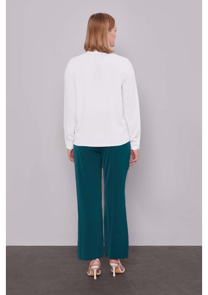 Yeşil Beli Lastikli Spor Pantolon fırsatları