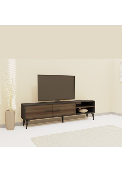 Sydney Tv Ünitesi Antrasit Ceviz