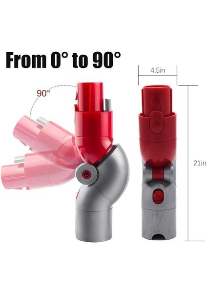 Mobilya Altı Temizlik Adaptörü – Dyson V7/V8/V10/V11/V15Uyumlu indirimleri