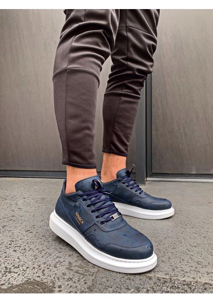 Erkek Günlük Ayakkabı Yüksek Taban Lacivert fiyatları