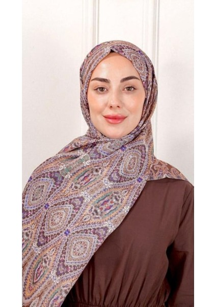 Lo'cella Desenli Pamuk Vual Şal