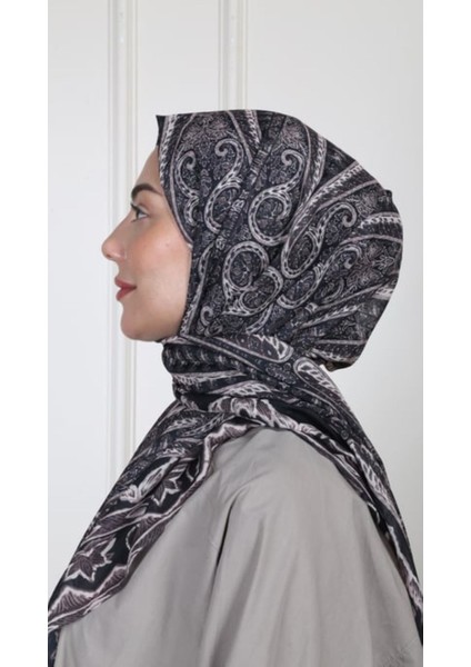 Lo'cella Desenli Pamuk Vual Şal