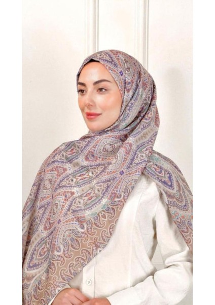 Lo'cella Desenli Pamuk Vual Şal modelleri