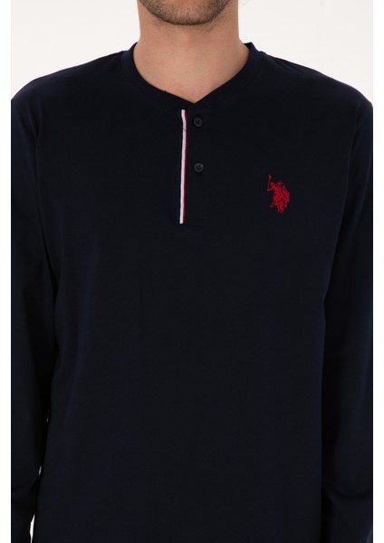 Erkek Lacivert Pijama Takım 50318600-VR033