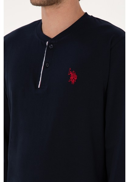 Erkek Lacivert Pijama Takım 50318600-VR033