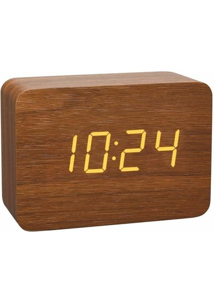 60.2549.08 Ahşap Termometre Saat