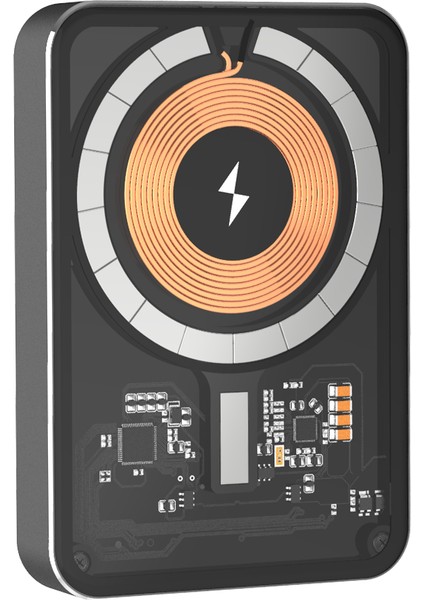 IX-PB021 15W Magsafe 10.000 Mah Powerbank Kablosuz Şarj Cihazı